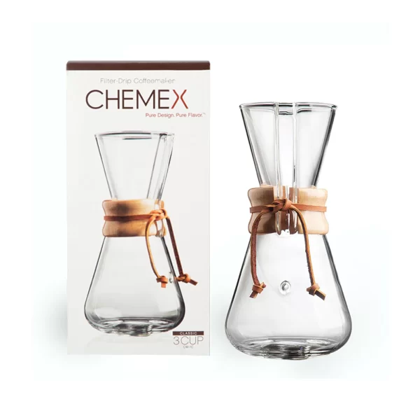 Chemex 3 cup coffeemaker brewing gadgets uae