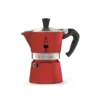 Bialetti Moka Express Coffee Maker 3 Cup, Red