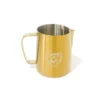 Barista space milk pitcher gold